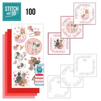 Stitch and Do 100 Playful Pets